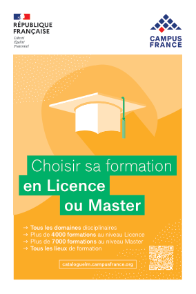 Niveau Licence ou Master : Choisir sa formation