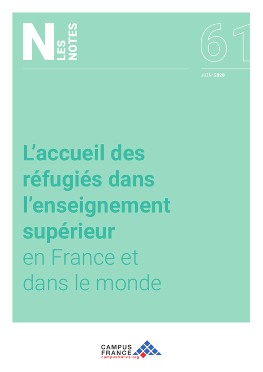 L'accueil des réfugiés dans l'enseignement supérieur en France et dans le monde