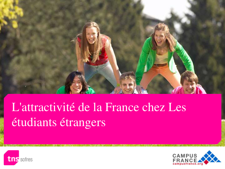 L'attractivité de la France chez Les étudiants étrangers