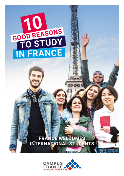 10 good reasons to study in France