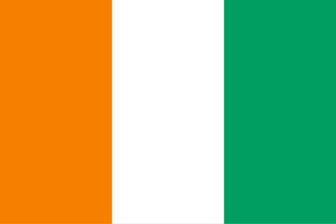 Drapeau : Côte d'Ivoire